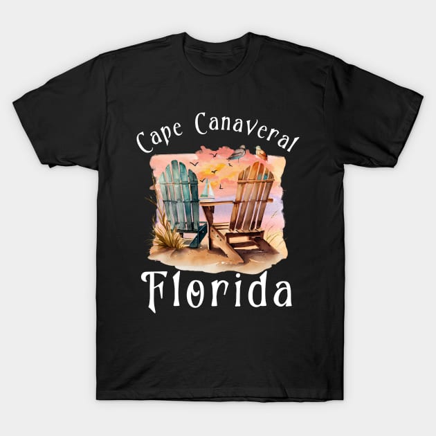 Cape Canaveral Florida T-Shirt by Energized Designs